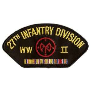 27th Infantry Division WWII Hat Patch