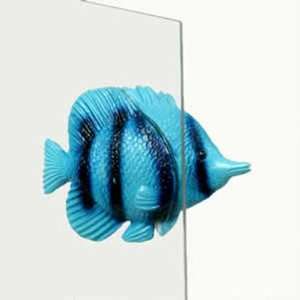  Blue Fish Window Magnet   Fly Thru Window Ornament 