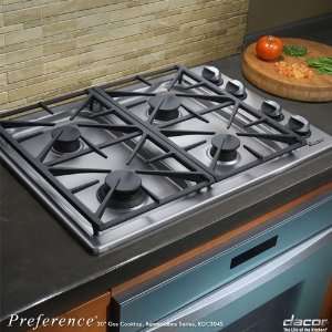   Preference 30 In. Stainless Steel Gas Cooktop   RGC304SNGH Appliances