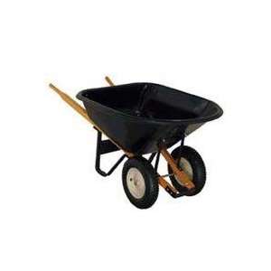  Wheelbarrow Poly 8Cf, 2 Wheel Patio, Lawn & Garden