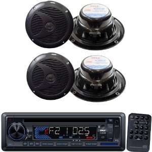   Pairs of 6 1/2 Dual Cone Waterproof Stereo Speaker System (Pair