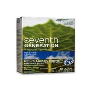  Seventh Generation  Laundry Detergent, Powder, 112 oz 