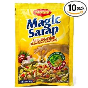 Maggi Magic Sarap All in One Seasoning Granules 50g (Pack of 10 