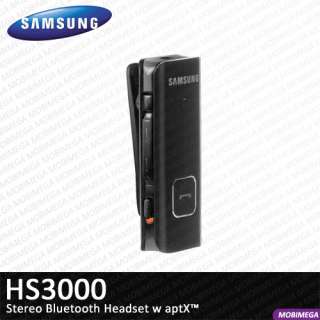   HS3000 A2DP aptX Music Streaming Stereo Bluetooth Headset   Black