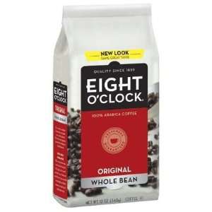 Eight OClock Coffee Original Whole Bean, 12 oz Bag, 4 ct (Quantity of 