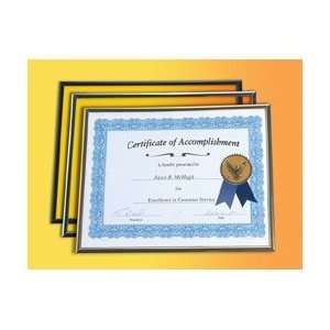   (for 8.5 x 11) clear plastic certificate holder