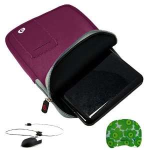  Purple Vertical Neoprene Laptop Sleeve for Acer Aspire 12 