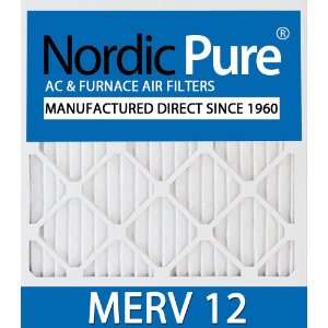   20x30x1M12 6 MERV 12 Pleated Air Condition Furnace Filter, Box of 6