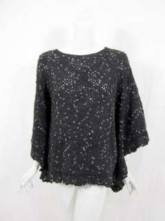 St. John petite granite cape style sweater P/S $495 New  