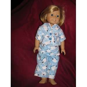   PJs fits American Girl Doll and other 18 inch Dolls 