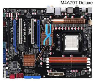 ASUS M4A79T DELUXE AMD MOTHERBOARD Socket AM2/AM2+/AM3 AMD 790FX 