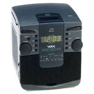  GPX C1890 Compact Disc AM/FM Clock Radio Electronics