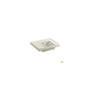  Tresham K 2757 8 96 Pedestal Sink Basin, Biscuit