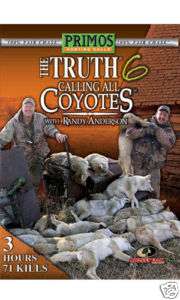 The Truth 6 ~ CALLING ALL COYOTES Hunting DVD   New  