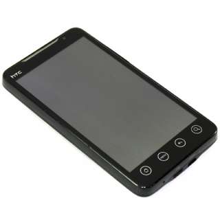 HTC EVO 4G A9292 (Black) Sprint Android smartphone Good Condition 
