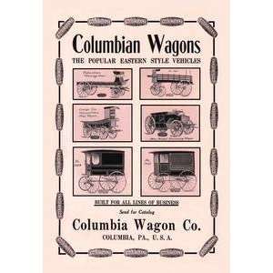  Vintage Art Columbian Wagons   05371 2