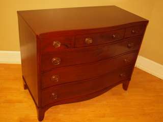 Antique GEORGETOWN Furniture Traditional Mahogany Commode Dresser 