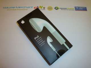 Original Apple iPod earbud Earphones White Brand New  