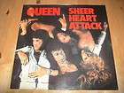 QUEEN SHEER HEART ATTACK ALBUM HAND SIGNED BY BRIAN MAY