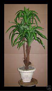 56 ARTIFICIAL PLANT PALM TREE URN ARRANGEMENT POT SILK  