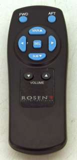 ROSEN LCD TV AUDIO/VIDEO REMOTE CONTROL MOBILE CAR A/V SYSTEM NIP 