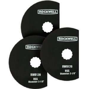 Rockwell RW9120.3 Sonicrafter 3 1/8 HSS Sawblade, 3  