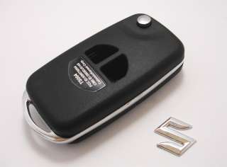 Remote Folding Key Flip Shell Case Cover Car Alarm Keyless For Suzuki 