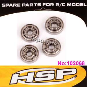 102068 Wheel Mount Ball Bearings HSP 1/10th 4WD R/C Car Upgrade Parts 