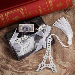 100   Eiffel Tower Bookmark Wedding Favors  
