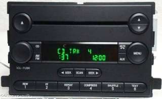 original ford radio aux and cd player used but like new condition 45 