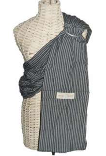 Lightly Padded MAYA WRAP Baby Ring Sling Carrier GREY STRIPE  Shop Our 