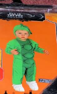 Infant Boys/Girls Halloween Costume**PEA IN A POD**~ 6 12 Months NEW 