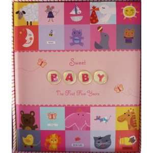 Keepsake Book Sweet Baby   Record The First Five Years (Girl), Photos 
