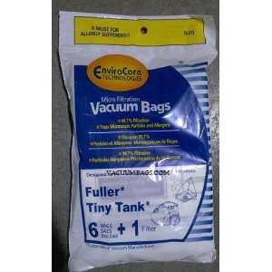   Tiny Tank EnviroCare Vacuum Cleaner Bags 6 pack + 1 Filter   Generic