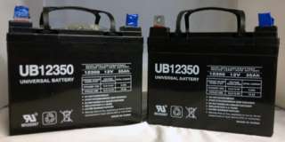   Battery for Electric Mobility Rascal Scooter   2 pack  
