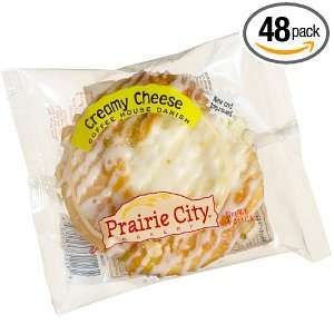 Prairie City Bakery Frozen Creamy Cheese Danish, 4 Ounce Individually 