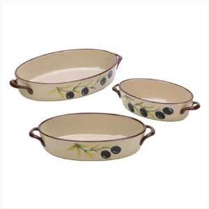 Olive Harvest Bakeware Set 