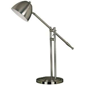  Elliot Balance Arm Brushed Nickel Desk Lamp