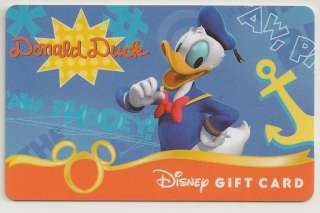 Disney Gift Card   Donald Duck   Aw Phooey  