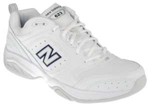 New Balance Men Trainer Shoe MX623WT White Size 12 2E  