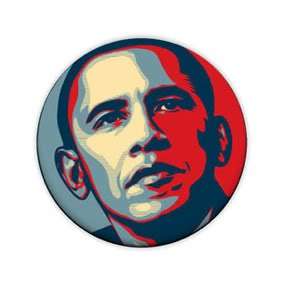 Barack Obama Hope 1 Inch Pin Button Badge  