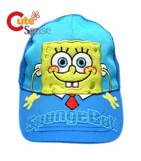 SpongeBob SquarePants Blue Kids Baseball CAP/HAT  