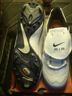NIKE AIR CLIPPERS WHITE Low Cleats Womens Sz 7.5, New In Box MSRP 