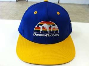 Gold Tisa Denver Nuggets Snapback Hat  