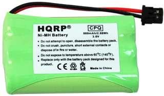HQRP Battery fits Plantronics CT11 CT12 Phone 2.4 GHz  