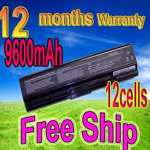 12cell Battery Toshiba Satellite A505 S6965 A505 S6969  