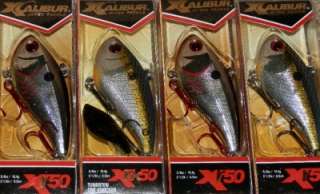XCalibur XR50 Rattle Bait Fishing Lures **T&Js TACKLE**  