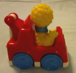 JIM HENSONS 1993 THE MUPPETS BIG BIRD IN TRUCK CAR TOY  