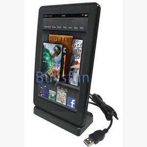 Black Dock Cradle Stand Station Charger for FOR  Kindle Fire 7 