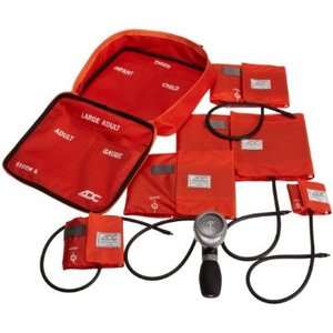   MultiCuff Palm Aneroid Blood Pressure Sphygmomanometer Kit w 5 Cuff